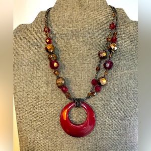 Lia Sophia Cinnabar Necklace